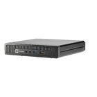 HP - Mini ordinateur de bureau ProDesk 400 G2, Intel Core I5-6400T 2,2 GHz, 8 Go de RAM SSD 256 Go, Windows 10 Pro, remis à neuf-Disque dur à semi-conducteurs de 256 Go