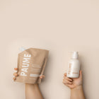 Paume - Bouteille de nettoyant exfoliant pour mains 250 ml et Recharge pour nettoyant exfoliant pour mains 500 ml-Le résultat est des mains propres, lisses et nourries.