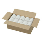 Futech - Rouleau de papier thermique, 3-1/8 po x 220 pi, paquet de 20-Dimensions du rouleau (larg. x long.) : 3-1/8 po x 220 pi