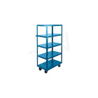Kleton – Chariot à tablettes robuste, Nombre de tablettes : 5, Profondeur globale : 30 po-Nombre de tablettes : 5