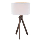 Union & Scale - Essentials - Lampe De Table - Espresso/Blanc-Commutateur de ligne