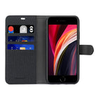 Étui 2 in 1 Folio Noir/Noir pour iPhone SE 2020/8/7-Boitier magnetique amovible