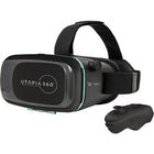 ReTrak – Casque 3D de réalité virtuelle Utopia 360º avec manette Bluetooth (EUVRC) -Casque de réalité virtuelle avec manette Bluetooth 