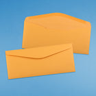 JAM Paper Enveloppes format livret à rabat commercial et fermeture gommée, 4 1/2 x 10 3/8 po, kraft brun, pqt/1000-Matériau : papier