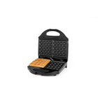 Salton gaufrier de style Belge-Surface de cuisson anti-adhe?sive, facile à nettoyer