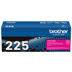 Brother − Cartouche de toner TN225M − Magenta − Haut rendement-Cartouche de toner magenta pour utilisation avec d’autres cartouches de toner afin de produire des documents de haute qualité aux couleurs vives