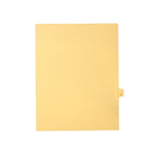 Mark Maker – Onglets séparateurs juridiques beiges, 1/26 onglets, format lettre, sans trous, lettre R, 25/paquet-Onglets séparateurs beiges, 1/26 onglets