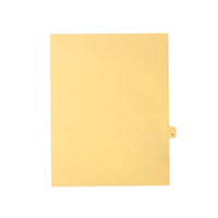 Mark Maker – Onglets séparateurs juridiques beiges, 1/26 onglets, format lettre, sans trous, lettre R, 25/paquet-Onglets séparateurs beiges, 1/26 onglets