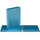 Davis Group Super offre Easyview, Reliure View à anneaux ronds 1 po, personnalisable, paquet de 6 - Bleu Turquoise-1 po