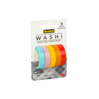 Scotch - Ruban washi, 0,39 po x 196 po, 5 rouleaux/paquet (C1017-5-P4)-Multicolore