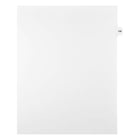 Mark Maker – Onglets séparateurs juridiques blancs, 1/15 onglets, format lettre, sans trous, numéro 138, 25/paquet-Onglets séparateurs blancs, 1/15 onglets