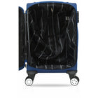 TUCCI Italy - TURISTA Valise à roulettes 30 po - Bleu-Système de roues détachables Dual Glide Tech