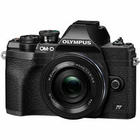 Olympus - OM-D E-M10 Mark IV avec kit d'objectif M.Zuiko Digital ED 14-42mm F3.5-5.6 EZ - Corps noir/objectif noir-20.3 mégapixels