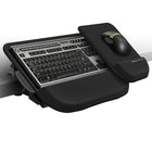Fellowes - Plateau pour clavier Tilt n' Slide Pro Keyboard Manager, (8060201)-Ajustable en hauteur de 2 1/8 po en bas et 5 3/16 po en haut