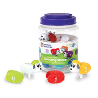 Learning Resources - Snap-n-Learn™ Compter les moutons-Comptez de nouveaux nombres et compétences de couleur avec ces adorables jouets de moutons !