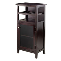 Winsome – Armoire à vin Alta-Dimensions globales : 17,5 larg. x 10 prof. x 41 haut. (po)