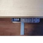 DecentLiving - Bureau assis/debout - 72 L  x 30 W po - érable massif-Épaisseur du bureau à 1-1/4 pouce