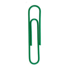 JAM Paper – Trombones géants, vert, 6 paquets de 75, total de 450 (42186878g)-Métal