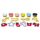 Play-Doh Fondamentaux - Outils avec animaux-À créer et à identifier les animaux à l'aide des outils Play-Doh et de la pâte Play-Doh à la fois colorée et malléable