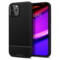 Spigen Core Armor pour iPhone 12 Pro Max - Noir Mat-Pour iPhone 12 Pro Max