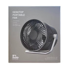 Gry Mattr - Ventilateur USB - Noir-5,27 po L x 5,27 po W x 5.35 po H