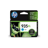 HP - Cartouche d'encre originale 935 XL cyan, haut rendement-Cyan