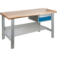 Kleton - Établis Préconçus, Cap 2500 Lb, 60po La X 30po P, 34po H-Capacité 2500 lb