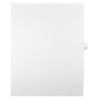 Mark Maker – Onglets séparateurs juridiques blancs, 1/25 onglets, format lettre, sans trous, numéro 87, 25/paquet-Onglets séparateurs blancs, 1/25 onglets