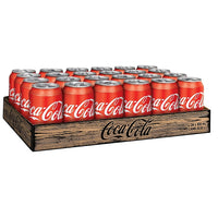 Coca Cola - Cannettes de 355 ml, caisse de 24-Le Coca-Cola classique possède un goût délicieusement rafraîchissant.