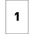 Avery Étiquettes multi-usage rectangulaires, amovibles, Écrire ou imprimer, blanc, 4 po x 6 po, paq./15 (2317)-Amovible