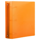 JAM PaperMD – Cartable à 3 anneaux Designders, 3 po, orange, 4/paquet-Paquet de 4