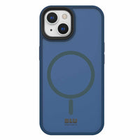 Blu Element - Coque Chromatic Cloud avec MagSafe pour iPhone 16e/15/14/13 - Bleu marine-Compatibilité Magsafe