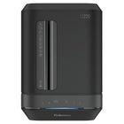 Fellowes - Déchiqueteur Powershred LX220 à coupe micro, 20 feuilles, noir-Déchiquette : agrafes, trombones, cartes de crédit et le courrier poubelle