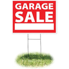 HeadLine - Pancarte GARAGE SALE, 18 x 24 (po)-Fabriqué en plastique ondulé durable de 4 mm d’épaisseur