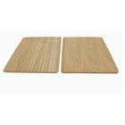Cathay Importers Bentwood plateau rectangulaire, 13 ” L x 10” P x 0,4” H, ensemble de 2-Style contemporain de milieu du siècle