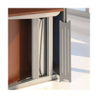 Bush® – Station de travail avec panneaux de la collection Office in an Hour-Dimensions (po) : 64,48 lar. x 32,24 prof. x 62,99 haut.