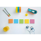 Post-it - Feuillets super collants - collection Coup de pouce - 3 po x 3 po - 90 feuillets/bloc - 450 feuilles - paquet de 5-Les Feuillets super collants recyclés Post-it sont fabriqués avec du papier recyclé à 30 %