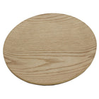 Cathay Importers - 16"Dia x 0.6"H, Bentwood Brun Clair plateau rond-Style contemporain de milieu du siècle