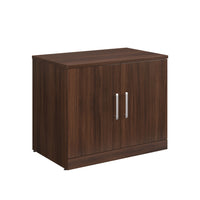 Sauder - Affirm Armoire de rangement commerciale - Noble Elm-Dessus durable de 1 po d'épaisseur pour la décoration de bureau, les plateaux de classement ou les photos de votre famille