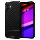Étui Spigen Core Armor pour iPhone 12 - Noir Mat-Protection mince et élégante