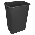 StaplesMD ® Corbeille de 38,5 l, noir-Noir.