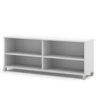 Pro-Linea – Bahut, blanc (120612-1117)-Construction de calibre commercial durable de 1 po avec surfaces de travail au fini en mélamine résistant aux égratignures, aux taches et à l'usure.