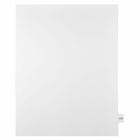 Mark Maker – Onglets séparateurs juridiques blancs, 1/15 onglets, format lettre, sans trous, numéro 119, 25/paquet-Onglets séparateurs blancs, 1/15 onglets