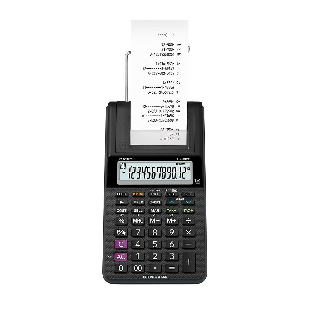 Calculatrice Texas Instruments HR 150 TER - Graphique, Euro & Tax, Avec Bobine Et Encre