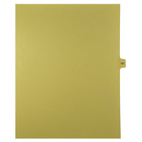 Mark Maker – Onglets séparateurs juridiques beiges, 1/15 onglets, format lettre, sans trous, numéro 127, 25/paquet-Onglets séparateurs beiges, 1/15 onglets