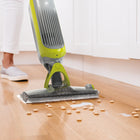 Shark - VM200C VACMOP Vadrouille aspirateur sans fil pour sols durs - Vert-Passez la vadrouille avec le nettoyant pour sols VACMOP Spring Clean pour nettoyer la saleté collée et obtenir des sols propres et brillants