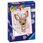 Ravensburger - CreArt Peinture par numéros joli faon série E-Bienfaits pédagogiques: CreArt améliore la coordination œil-main et les aptitudes cognitives, comme la résolution de problèmes et l'orientation spatiale. 