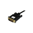 StarTech  Câble convertisseur actif Mini DisplayPortMC vers DVI de 10 pi, adaptateur Mini DP vers DVI, 1920 x 1200, noir-Permet de raccorder une source Mini DisplayPort directement à un écran ou à un projecteur DVI grâce à un seul câble mâle-mâle