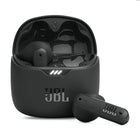 JBL - Tune Flex Écouteurs véritable sans fil à réduction de bruit - Noir-Les haut-parleurs de 12 mm intelligemment conçus, améliorés par le facteur de forme du bâton, offrent le son Pure Bass de JBL pour que vous ressentiez chaque battement pulsé