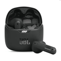 JBL - Tune Flex Écouteurs véritable sans fil à réduction de bruit - Noir-Les haut-parleurs de 12 mm intelligemment conçus, améliorés par le facteur de forme du bâton, offrent le son Pure Bass de JBL pour que vous ressentiez chaque battement pulsé